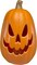 Innovations HW1030 15-Inch LED Lighted Pumpkin – Battery-Operated Jack-O-Lantern with 8-Hour Timer, Indoor & Outdoor Halloween & Thanksgiving Decoration